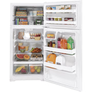  Hotpoint 28-inch, 15.6 cu.ft. Freestanding Top Freezer Refrigerator HPS16BTNRWW IMAGE 4