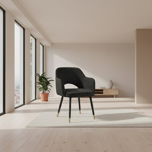 Applewood 22"W Velvet Accent Chair