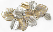 ''Classy Leaf'' Metal Wall Art