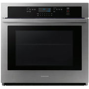  Samsung 30-inch, 5.1 cu.ft. Single Wall Oven with Wi-Fi Connectivity NV51T5511SS/AA IMAGE 1