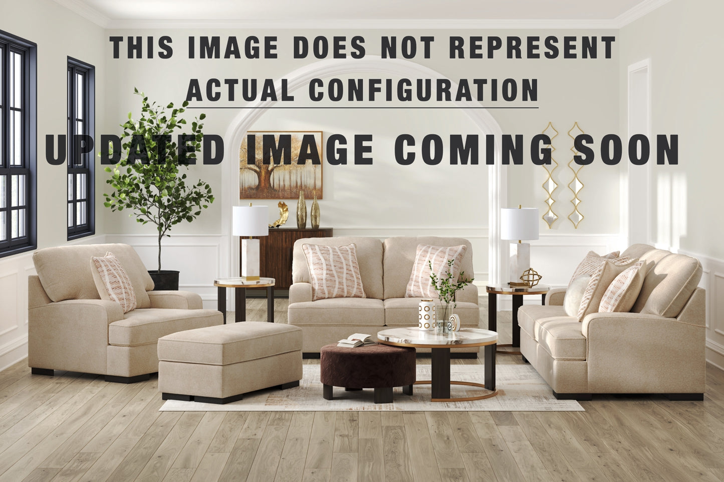 High Profile Sofa, Loveseat, Chair and Ottoman