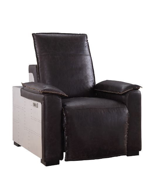 Sillón reclinable eléctrico tapizado Nernoss