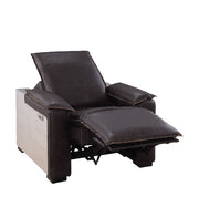 Sillón reclinable eléctrico tapizado Nernoss