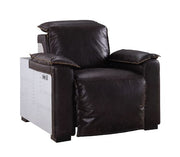 Sillón reclinable eléctrico tapizado Nernoss