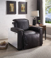 Sillón reclinable eléctrico tapizado Nernoss