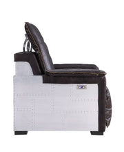 Sillón reclinable eléctrico tapizado Nernoss
