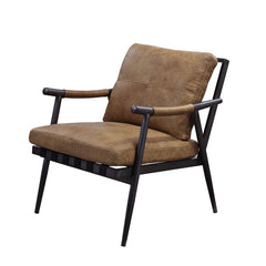 Anzan Top Grain Leather Accent Chair