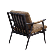 Anzan Top Grain Leather Accent Chair