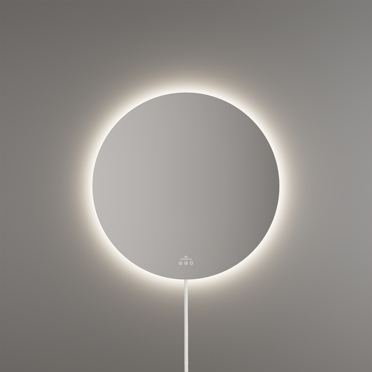 Novalume Round RGB Backlit Vanity Mirror