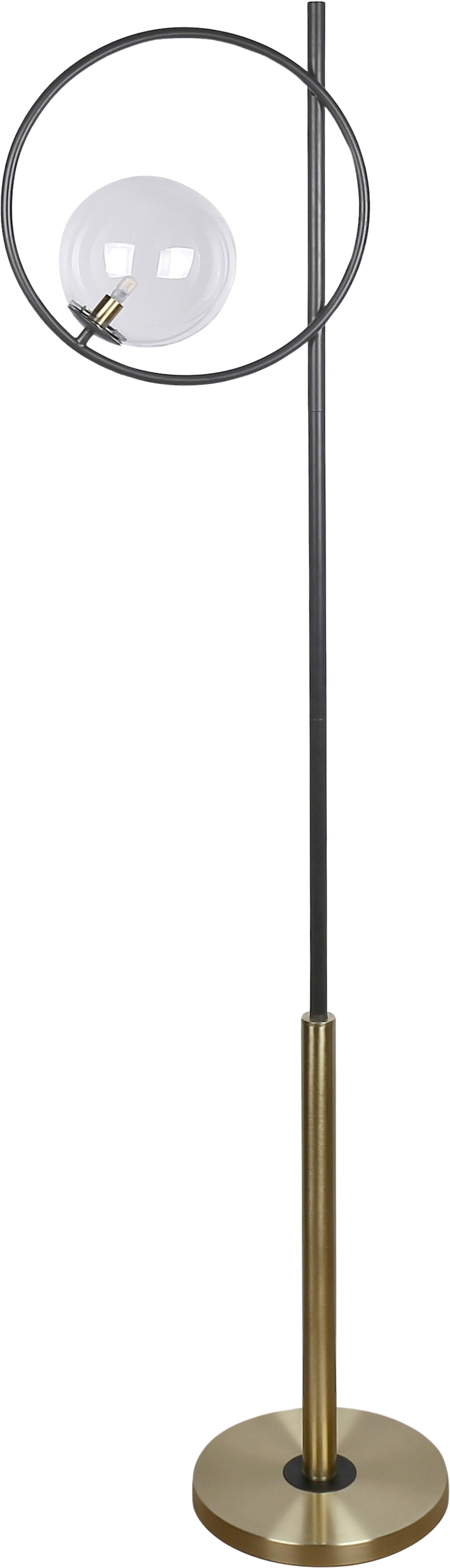 Glass Orbs Metal Floor Lamp