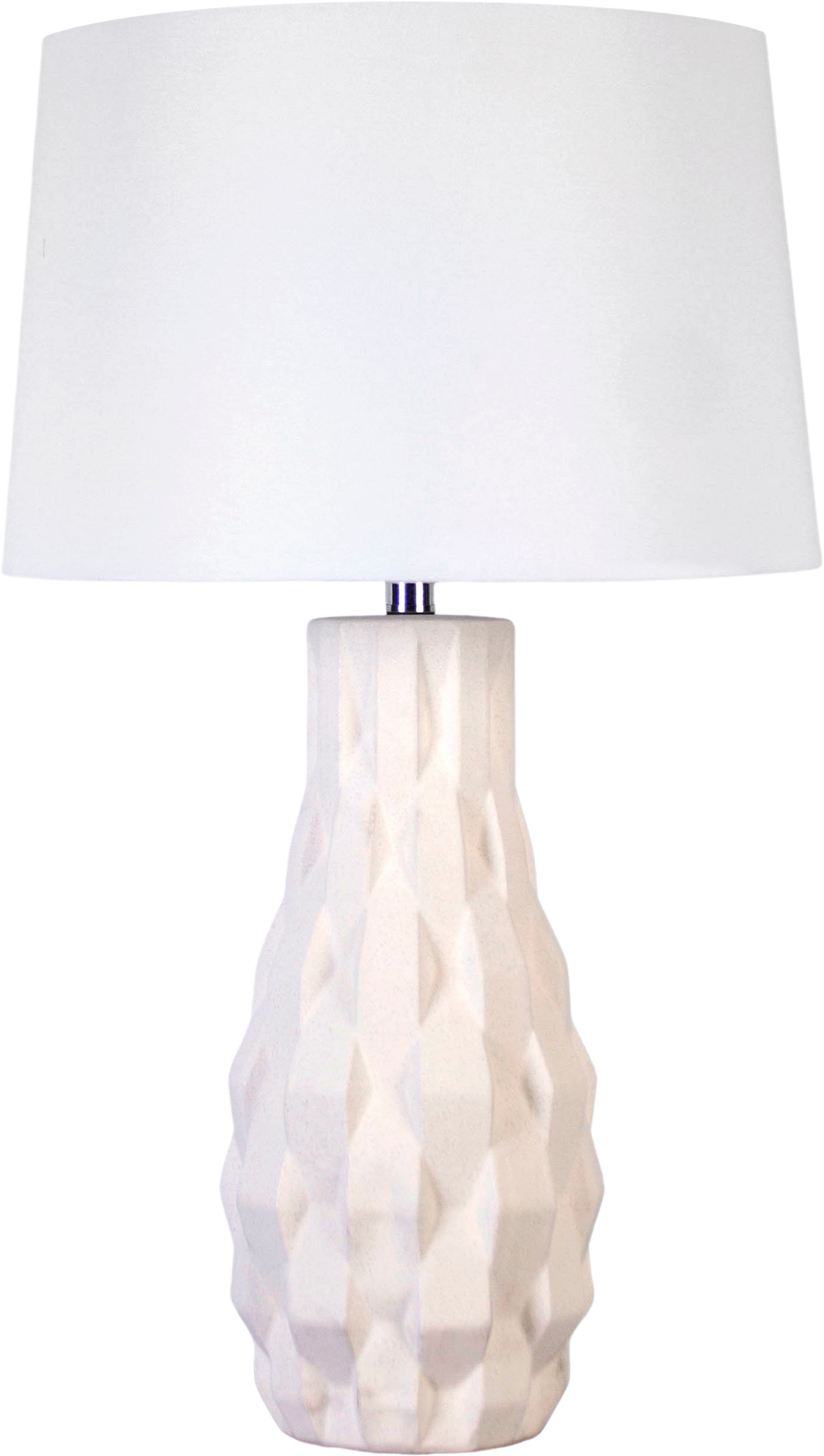Sculpted Elegance Ceramic Table Lamp (Case Pack 2)