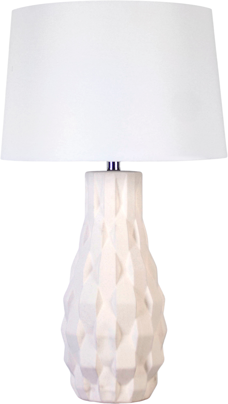 Sculpted Elegance Ceramic Table Lamp (Case Pack 2)