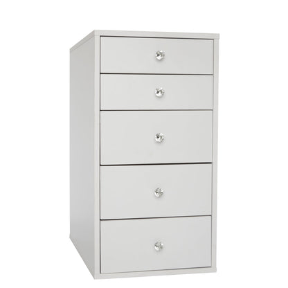 SlayStation® 5-Drawer Makeup Vanity Storage Unit (Pair)