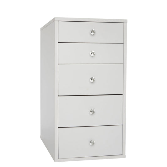 SlayStation® 5-Drawer Makeup Vanity Storage Unit (Pair)