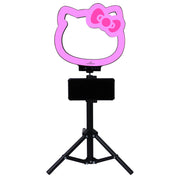 Hello Kitty® Supercute 10” RGB Desktop Ring Light with Tripod
