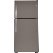  GE 33-inch, 21.9 cu.ft. Freestanding Top Freezer Refrigerator with Upfront Fresh Food Temperature Controls GTS22KMNRES IMAGE 1