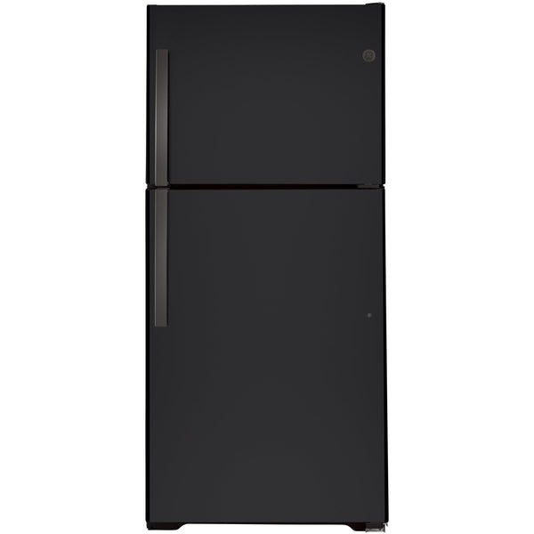 GE 33-inch, 21.9 cu.ft. Freestanding Top Freezer Refrigerator with Upfront Fresh Food Temperature Controls GTS22KMNRDS