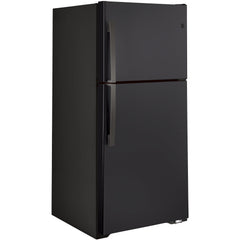  GE 33-inch, 21.9 cu.ft. Freestanding Top Freezer Refrigerator with Upfront Fresh Food Temperature Controls GTS22KMNRDS IMAGE 2