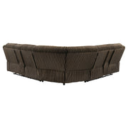 Atkinson Upholstered Reclining Sectional Sofa