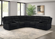 Atkinson Upholstered Reclining Sectional Sofa