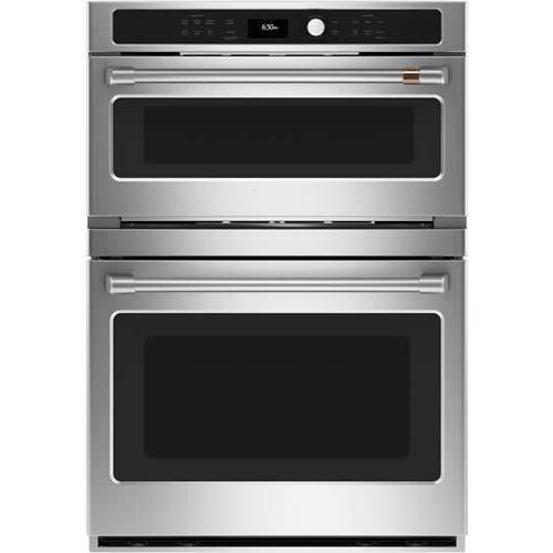 Café 30-inch Built-in Combination Double Wall Oven with Advantium® Technology CTC912P2NS1