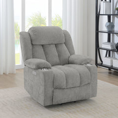 Houston Upholstered Power Lift Recliner Chair Camel