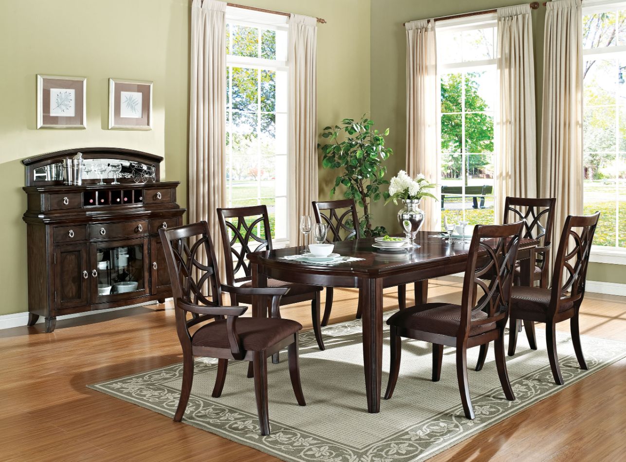 Mesa de comedor rectangular Keenan