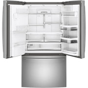  GE Profile 36-inch, 22.2 cu.ft. Counter-Depth French 3-Door Refrigerator with Water and Ice Dispensing System PYE22KYNFS IMAGE 2