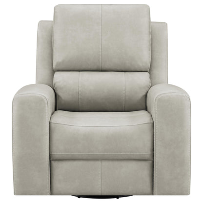 Brickston Triple Power Swivel Glider Recliner Grey