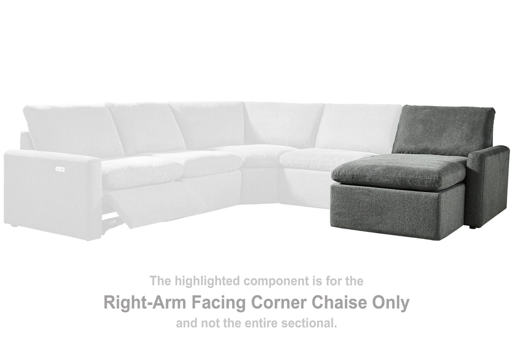 Hartsdale Right Arm Facing Reclining Sectional with Console and Chaise