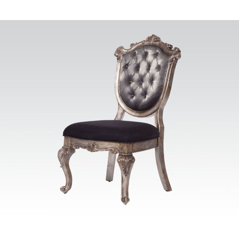 Silla auxiliar tapizada Chantelle de 109 cm de alto (juego de 2)