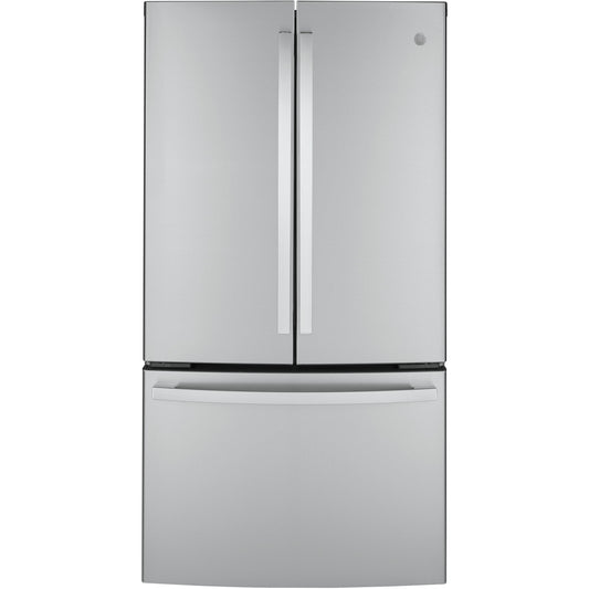 GE 36-inch, 23.1 cu.ft. Counter-Depth French 3-Door Refrigerator with Interior Ice Maker GWE23GYNFS IMAGE 1