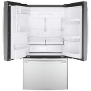  GE 36-inch, 22.1 cu.ft. Counter-Depth French 3-Door Refrigerator with external water and ice dispensing system GYE22GYNFS IMAGE 3