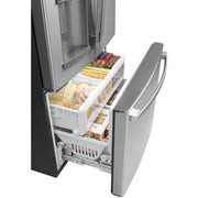  GE 36-inch, 22.1 cu.ft. Counter-Depth French 3-Door Refrigerator with external water and ice dispensing system GYE22GYNFS IMAGE 5