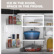  GE 36-inch, 22.1 cu.ft. Counter-Depth French 3-Door Refrigerator with external water and ice dispensing system GYE22GYNFS IMAGE 7