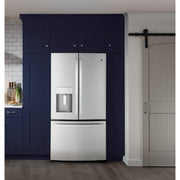  GE 36-inch, 22.1 cu.ft. Counter-Depth French 3-Door Refrigerator with external water and ice dispensing system GYE22GYNFS IMAGE 9