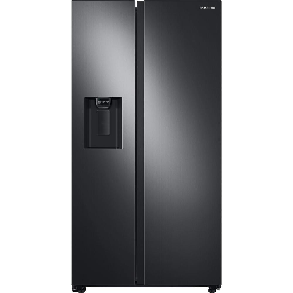  Samsung 36-inch, 27.4 cu.ft. Freestanding Side-by-Side Refrigerator with External Water and Ice Dispensing System RS27T5200SG/AA IMAGE 1