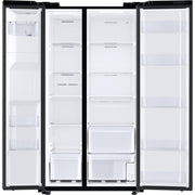  Samsung 36-inch, 27.4 cu.ft. Freestanding Side-by-Side Refrigerator with External Water and Ice Dispensing System RS27T5200SG/AA IMAGE 4