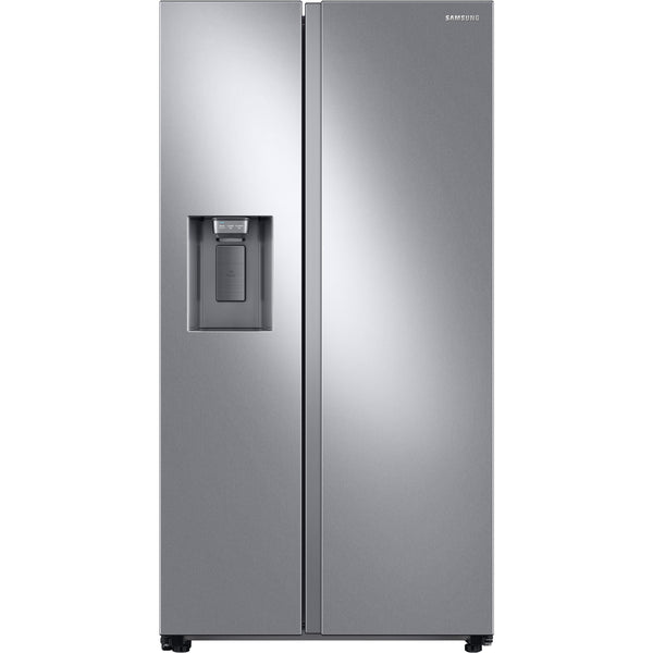 Samsung 36-inch, 27.4 cu.ft. Freestanding Side-by-Side Refrigerator with External Water and Ice Dispensing System RS27T5200SR/AA