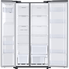  Samsung 36-inch, 27.4 cu.ft. Freestanding Side-by-Side Refrigerator with External Water and Ice Dispensing System RS27T5200SR/AA IMAGE 4