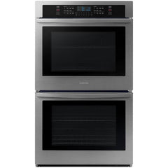  Samsung 30-inch, 10.2 cu.ft. Built-in Double Wall Oven with Wi-Fi Connectivity NV51T5511DS/AA IMAGE 1