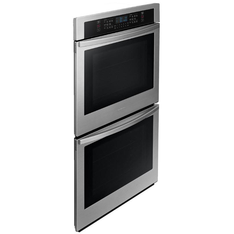  Samsung 30-inch, 10.2 cu.ft. Built-in Double Wall Oven with Wi-Fi Connectivity NV51T5511DS/AA IMAGE 2
