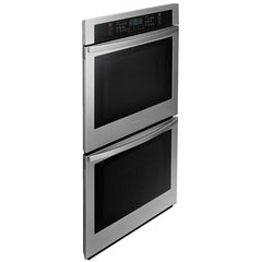  Samsung 30-inch, 10.2 cu.ft. Built-in Double Wall Oven with Wi-Fi Connectivity NV51T5511DS/AA IMAGE 2