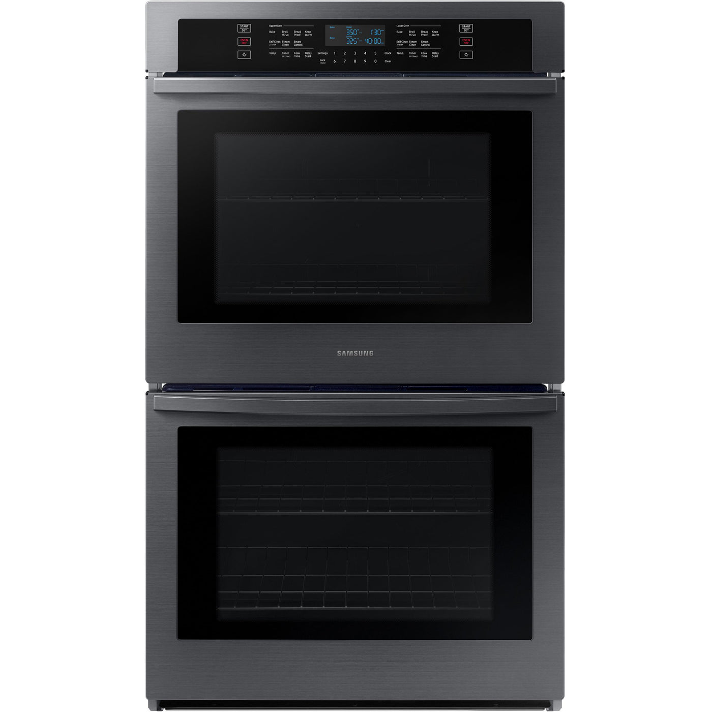  Samsung 30-inch, 10.2 cu.ft. Built-in Double Wall Oven with Wi-Fi Connectivity NV51T5511DG/AA IMAGE 1
