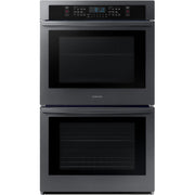  Samsung 30-inch, 10.2 cu.ft. Built-in Double Wall Oven with Wi-Fi Connectivity NV51T5511DG/AA IMAGE 1