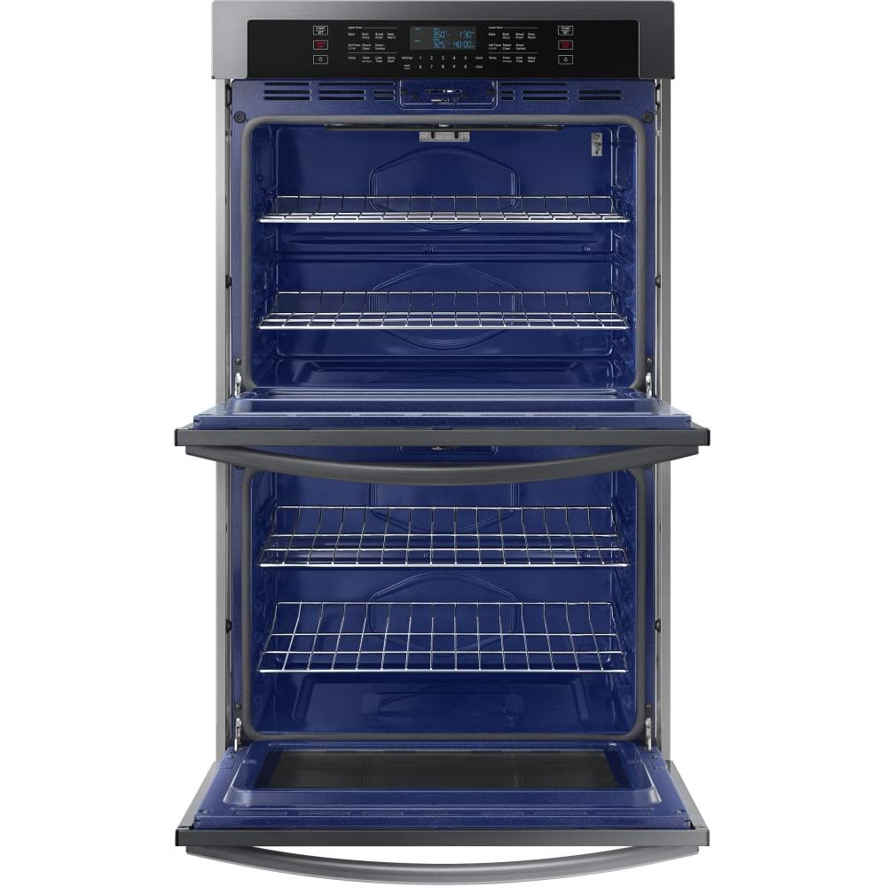  Samsung 30-inch, 10.2 cu.ft. Built-in Double Wall Oven with Wi-Fi Connectivity NV51T5511DG/AA IMAGE 2