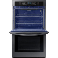  Samsung 30-inch, 10.2 cu.ft. Built-in Double Wall Oven with Wi-Fi Connectivity NV51T5511DG/AA IMAGE 3