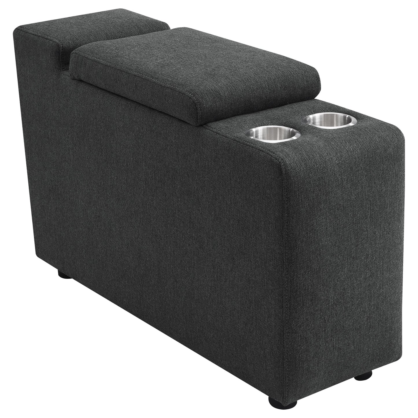 Collins Modular Power Armless Recliner Dark Grey