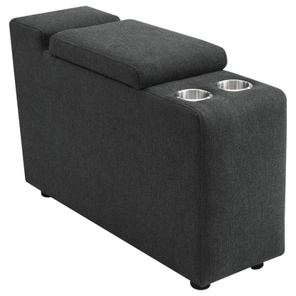 Collins Modular Power Armless Recliner Dark Grey