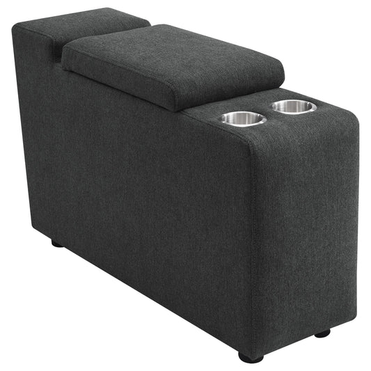 Collins Modular Power Armless Recliner Dark Grey